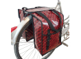 sacoches vélo imperméable double rouge
