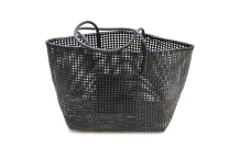 Panier plastique recyclé noir