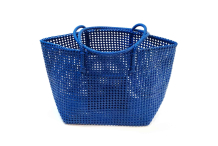 Panier plastique recyclé bleu nuit