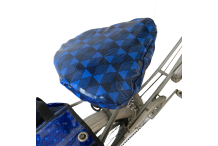 Protège selle - noir&bleu - 22